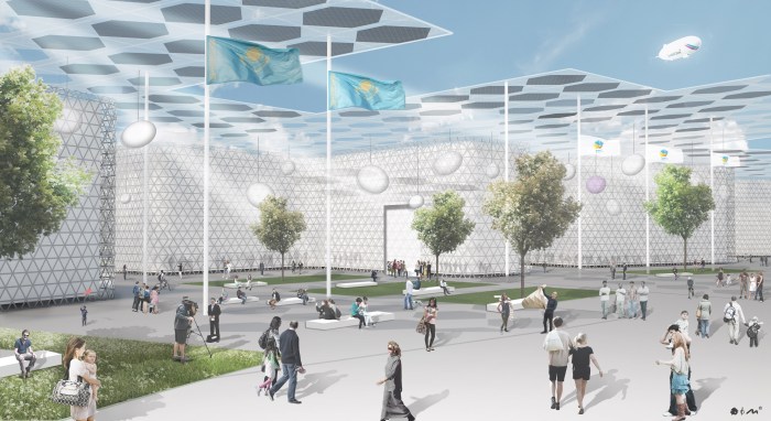 Vista EXPO City Padiglioni